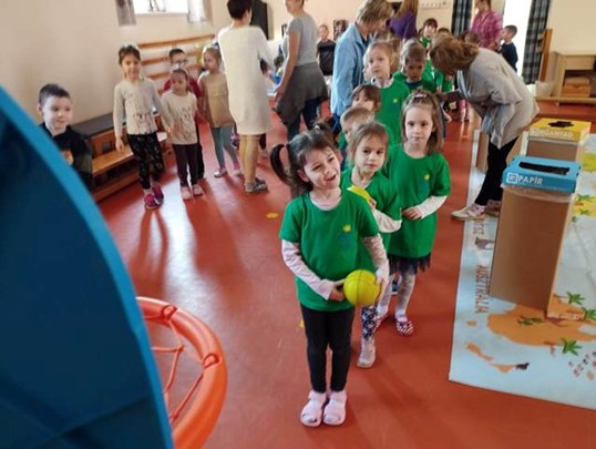 Nagy sikere volt a gyerekek között a szelektív kosárlabda játéknak 